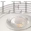 Kép 3/5 - Kanlux LIGLO DSO W Álmennyezetbe építhető fix dekorációs spot keret (fehér)