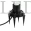 Kép 7/11 - Kanlux STONO 490 N Földbe szúrható kerti lámpatest (E27, 490mm, gömb forma, IP65, kő hatású)