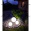 Kép 5/5 - Kanlux STONO 30 Földbe szúrható kerti lámpatest (E27, 300mm, gömb forma, IP65, kő hatású)