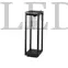 Kép 1/5 - Kanlux Vimo 50 B kerti lámpatest, IP44, kültéri, 15W, cserélhető fényforrás, E27, talajra szerelhető, fekete