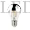 Kép 1/2 - 7w led lámpa, 2700K, meleg fehér, 680 lumen, A60, E27, filament, mirror