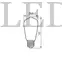 Kép 3/4 - Kanlux XLED White Filament fényforrás, ST64, 7W, E27, 320°, WW, 2700K, meleg fehér, 806 Lumen, üveg bura