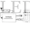 Kép 4/4 -  Infravörös RGB led szalag vezérlő (dimmer, 72 Watt, 24 gombos)