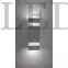 Kép 3/10 - Fel-le világító kültéri fehér fali lámpa