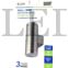 Kép 2/4 - Falra szerelhető lámpatest, króm, IP44, inox (2xGU10, 230V)