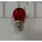 Kép 3/5 - Színes filament dekor 2W Retro LED izzó (E27, G45, piros)
