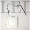 Kép 3/4 - 6W-os beépíthető mini led panel négyzet alakú, 6400K (hideg fehér), 420 lumen