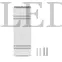 Kép 10/10 - V-Tac Falra szerelhető kültéri lámpatest, le-fel, IP44, fehér (2xGU10, 230V)