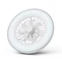  Avide Whitney CCT Mennyezeti lámpa ventilátorral, ezüst színű, 2x24W+15W motor, távirányítóva