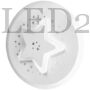 Kép 1/6 - 33W Avide Ellery LED Design mennyezeti lámpa