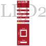Kép 3/5 - Avide mennyezeti mini LED panel adattábla