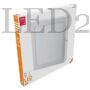 Kép 1/5 - Avide 24w falon kívüli led panel természetes fehér négyzet alakú