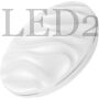 Kép 1/2 - Avide Selene IP44 kültéri, fürdőszobai mennyezeti LED lámpa