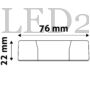 Kép 6/6 - Avide süllyeszthető LED panel driver méretek