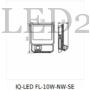 Kép 2/2 - Kanlux IQ-LED FL 10W NW SE reflektor (IP44, 4000K, nagy fényáram, 1200 Lumen, mozgásérzékelővel)