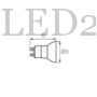 Kép 2/2 - Kanlux Remi 2,2W LED Mini Spot (GU10 foglalat, természetes fehér, 200 lumen)
