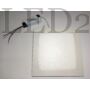 Kép 2/3 - V-Tac dimmelhető, 18W beépíthető mini led panel, négyzet alakú (meleg fehér, 3000K, 1500 lumen)