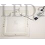 Kép 3/3 - V-Tac dimmelhető, 18W beépíthető mini led panel, négyzet alakú (meleg fehér, 3000K, 1500 lumen)